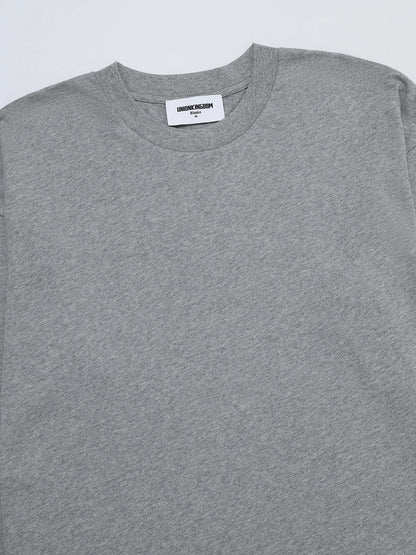210 GSM ULTRA SOFT 'FLOWER GRAY' LONG SLEEVE