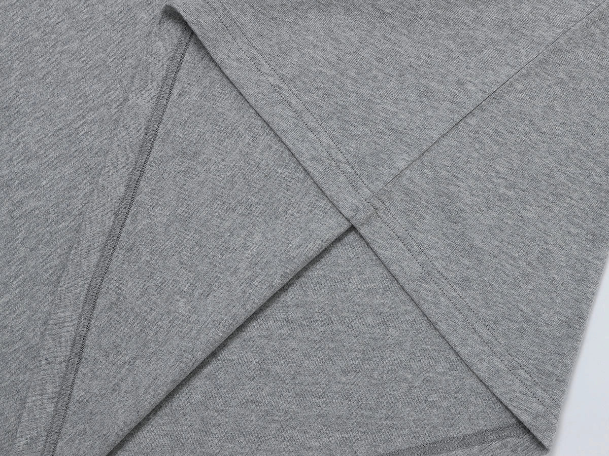 210 GSM ULTRA SOFT 'FLOWER GRAY' LONG SLEEVE