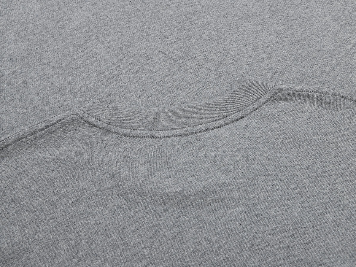 210 GSM ULTRA SOFT 'FLOWER GRAY' LONG SLEEVE