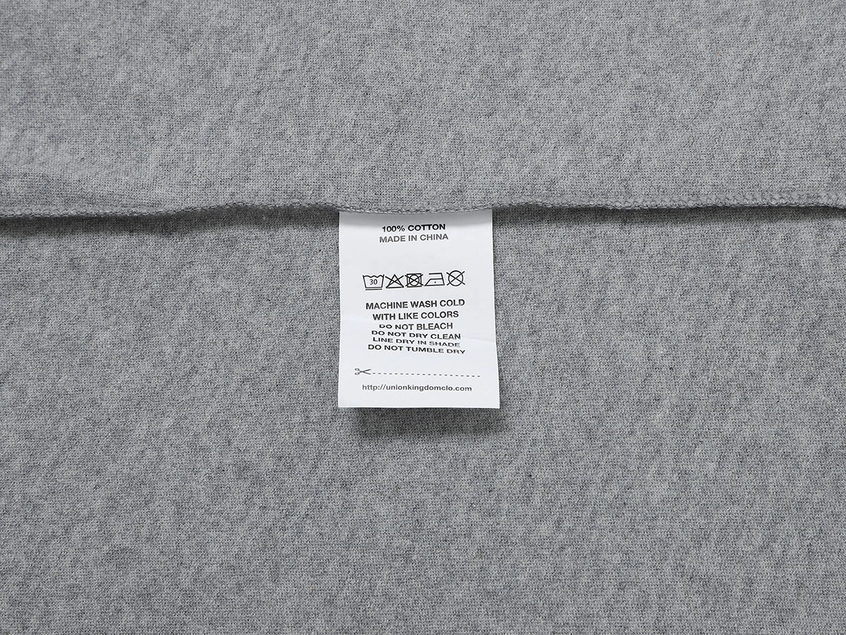 210 GSM ULTRA SOFT 'FLOWER GRAY' LONG SLEEVE