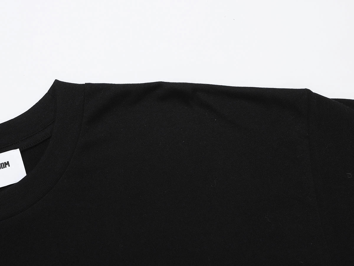 210 GSM ULTRA SOFT 'BLACK' LONG SLEEVE