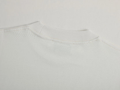 250 GSM LOOSE FIT 'SLIVER WHITE' T-SHIRT