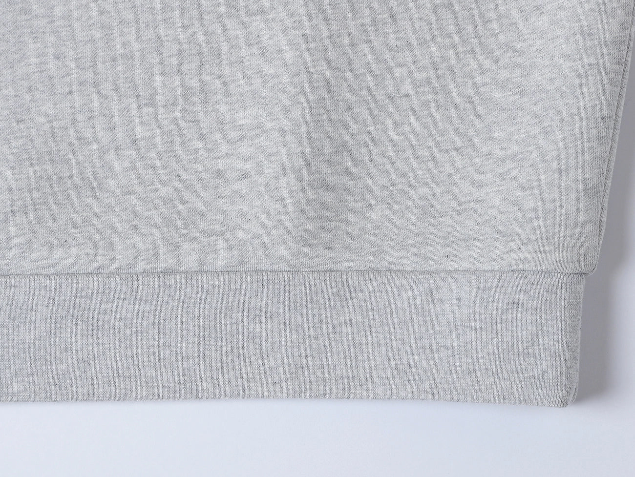630 GSM BOXY CROPPED FIT 'FLOWER GRAY' CREWNECK