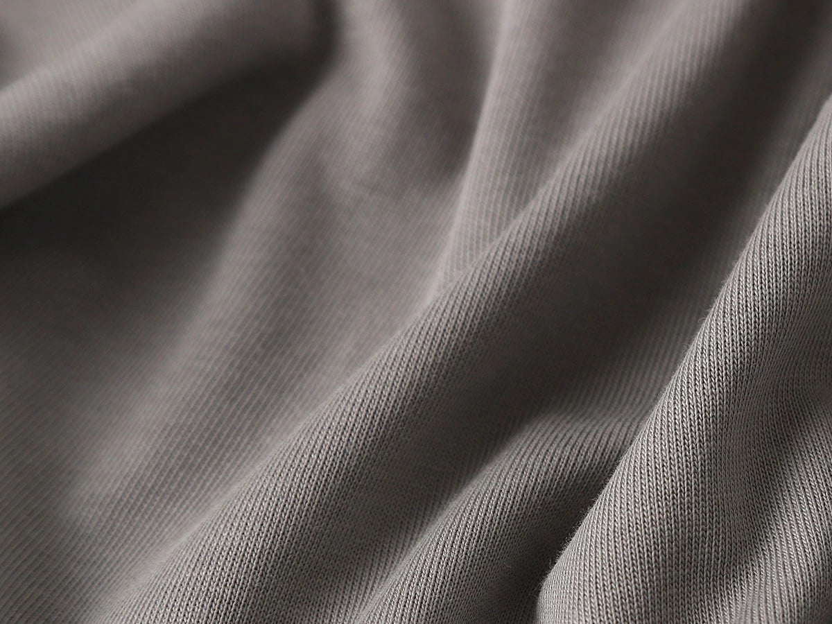 250 GSM LOOSE FIT 'SMOKE GRAY' T-SHIRT