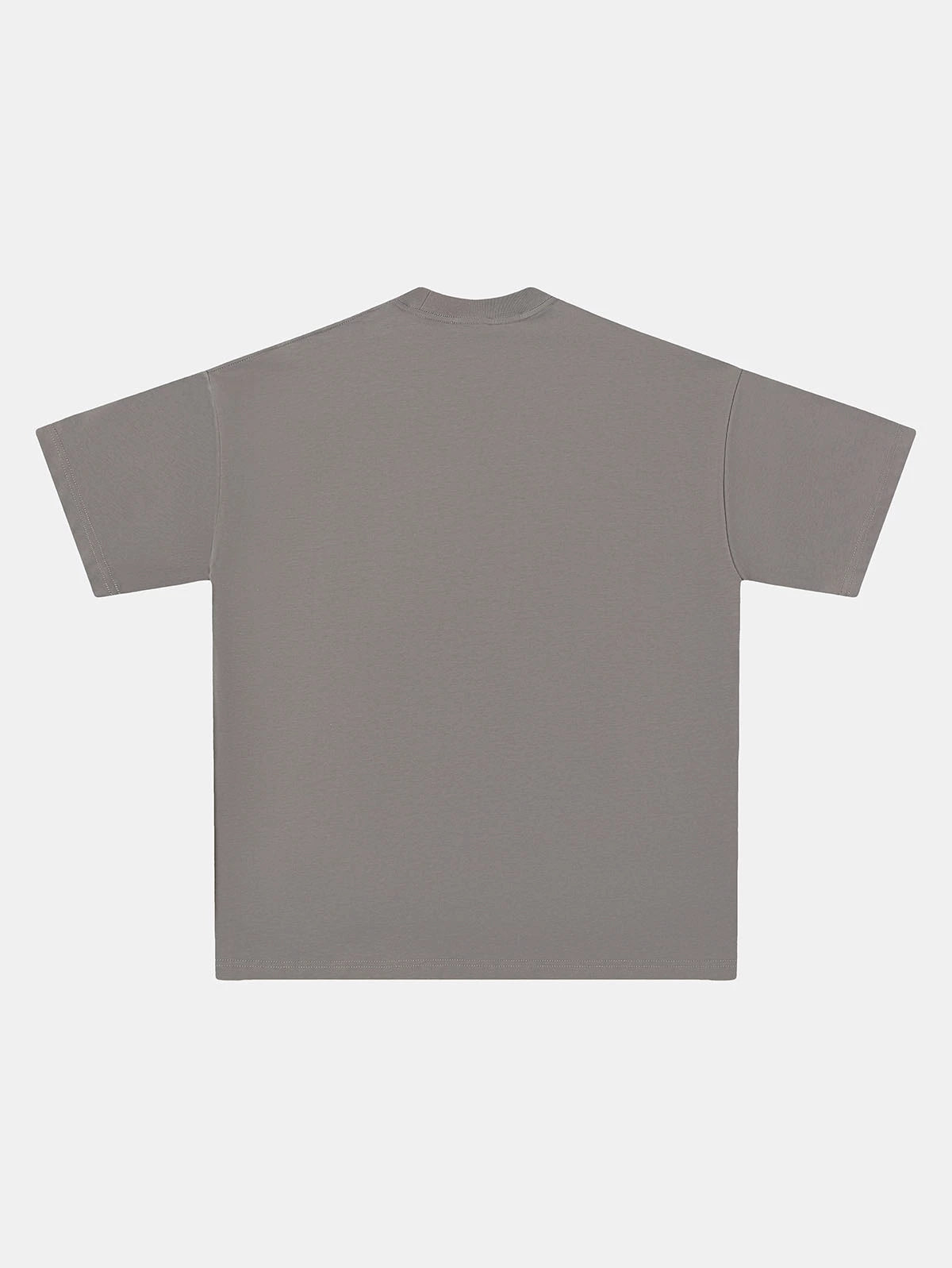 250 GSM LOOSE FIT 'SMOKE GRAY' T-SHIRT