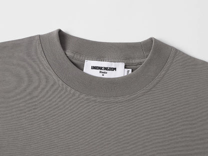 250 GSM LOOSE FIT 'SMOKE GRAY' T-SHIRT
