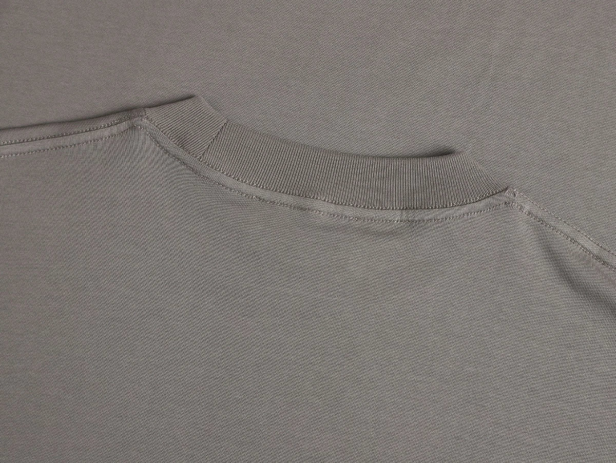 250 GSM LOOSE FIT 'SMOKE GRAY' T-SHIRT