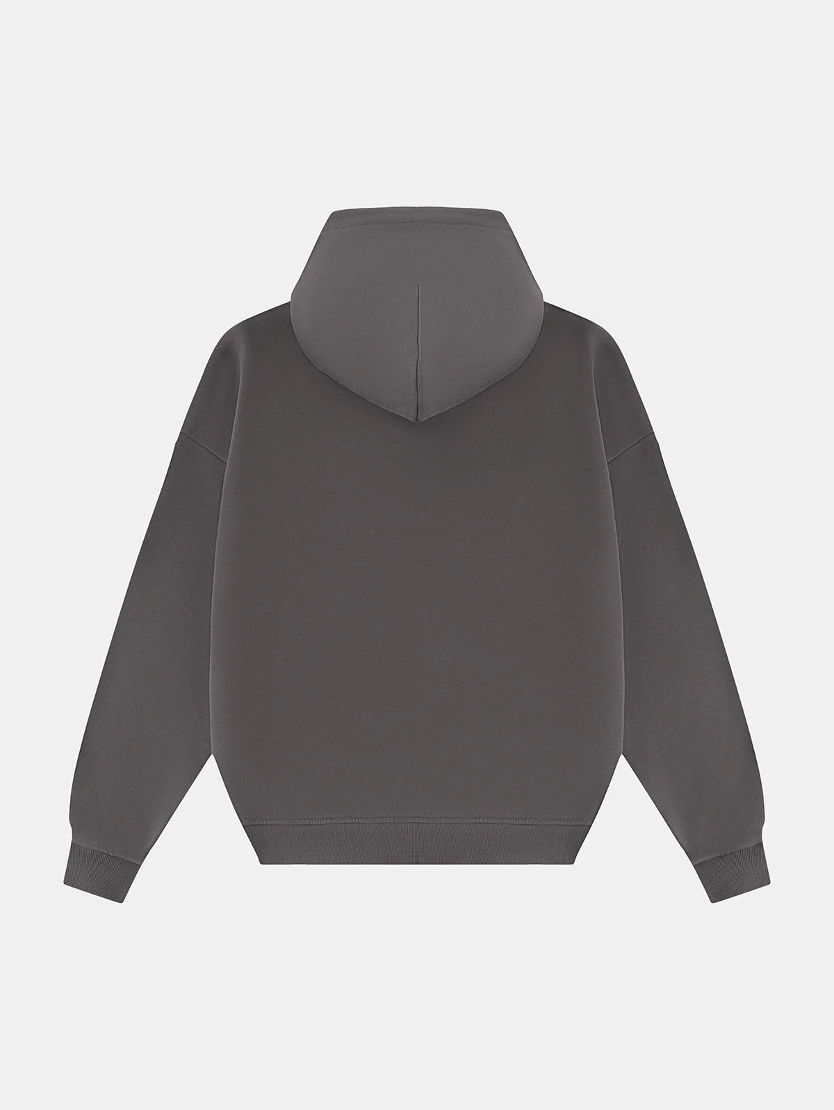 360 GSM CROPPED FIT 'FOG GRAY' HOODIE