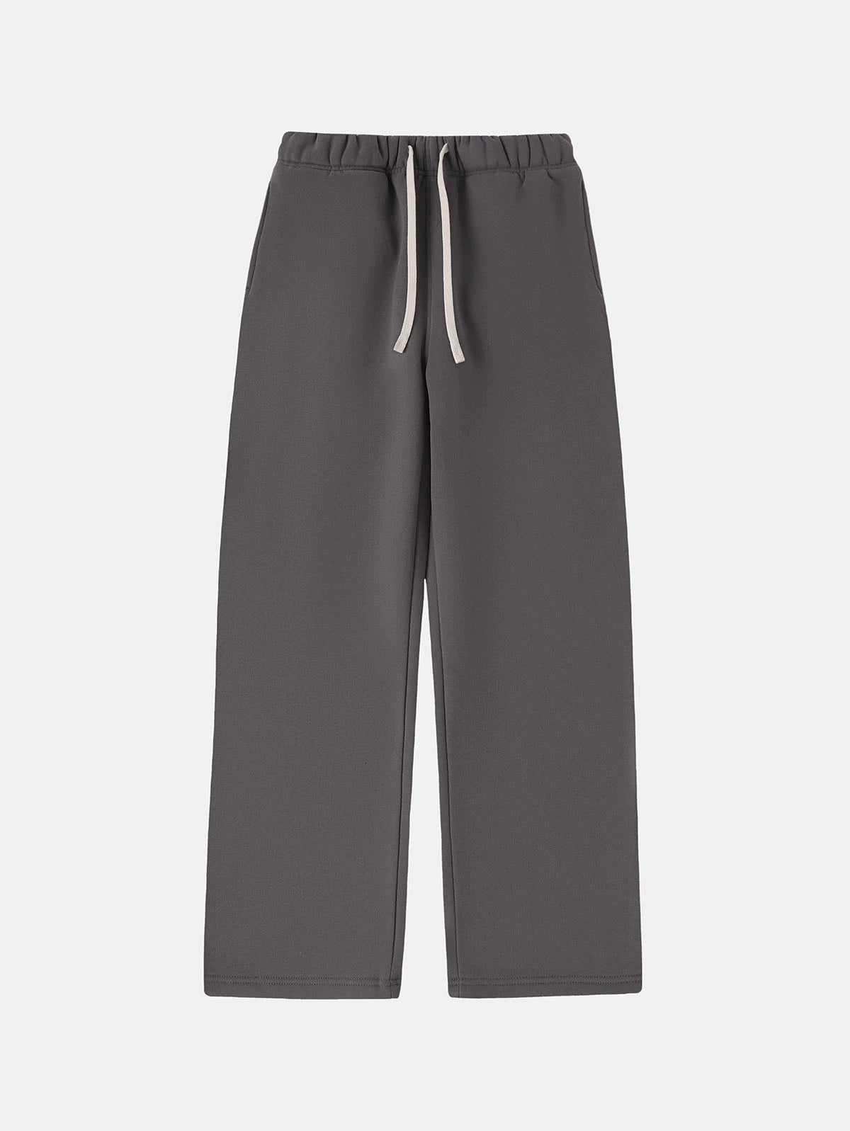 360 GSM NORMAL FIT STRAIGHT 'FOG GRAY' PANTS