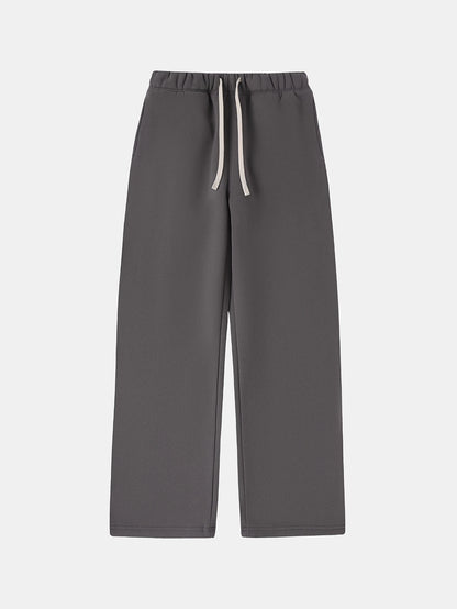 360 GSM NORMAL FIT STRAIGHT 'FOG GRAY' PANTS