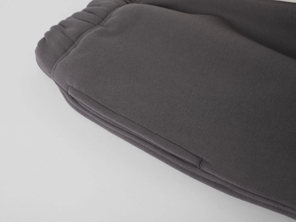 360 GSM NORMAL FIT STRAIGHT 'FOG GRAY' PANTS