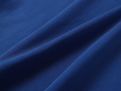 630 GSM BOXY CROPPED FIT 'CHEMICAL BLUE' HOODIE