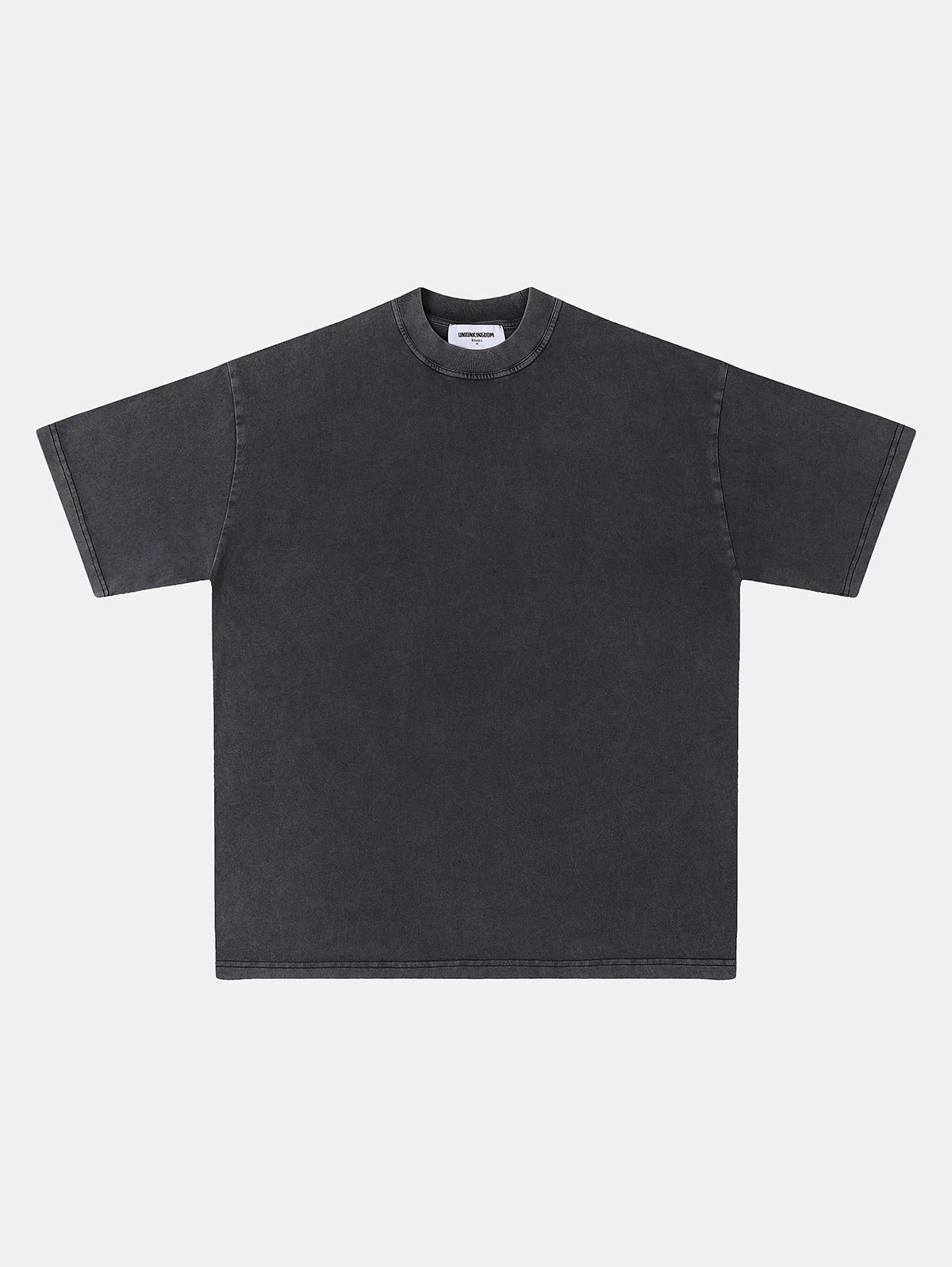 250 GSM LOOSE FIT 'WASH GRAY' T-SHIRT