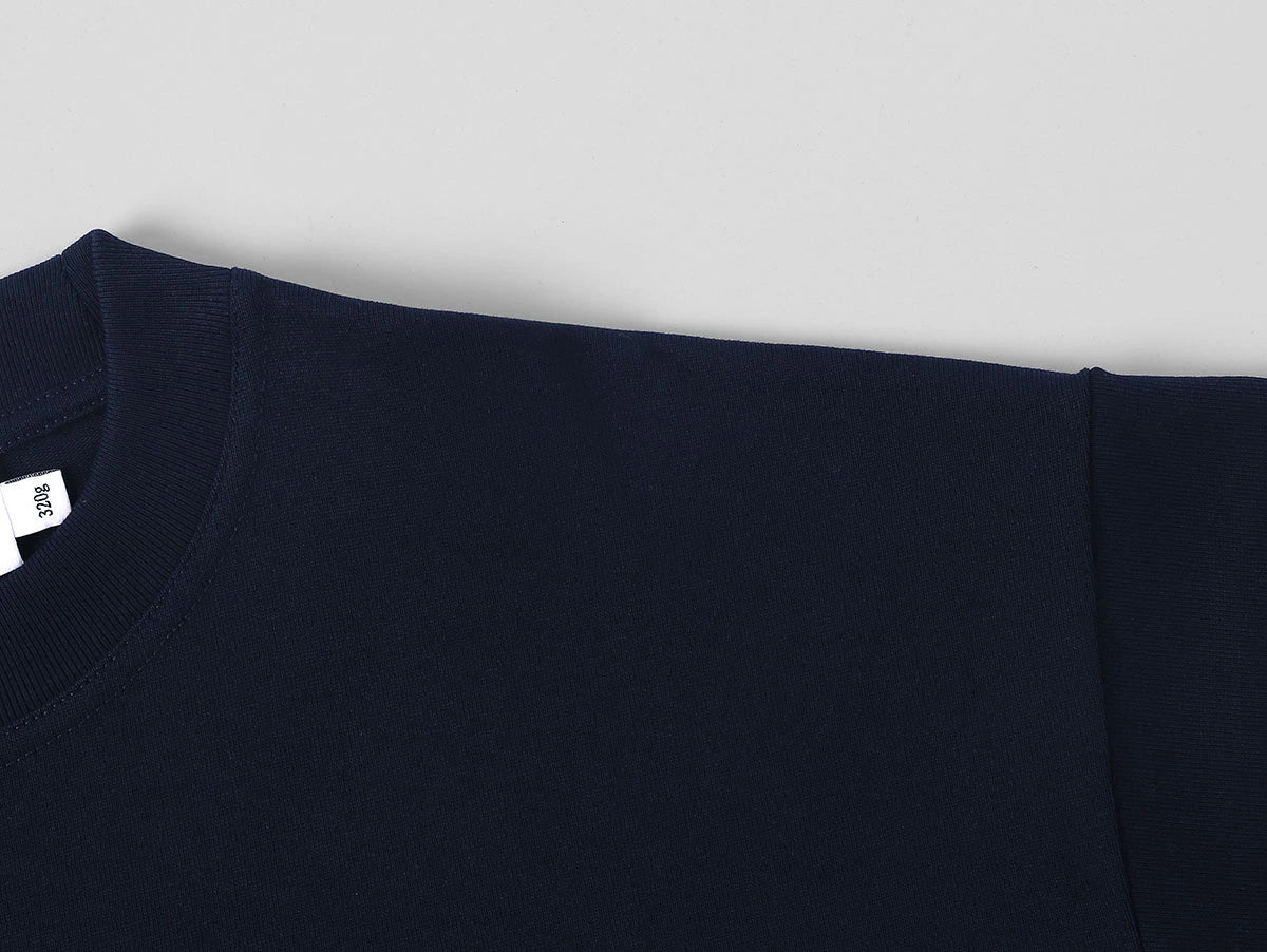 250 GSM LOOSE FIT 'NAVY BLUE' T-SHIRT