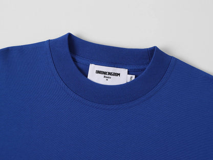 320 GSM LOOSE FIT 'CHEMICAL BLUE' T-SHIRT