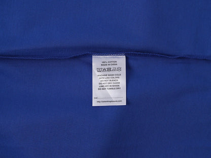 320 GSM LOOSE FIT 'CHEMICAL BLUE' T-SHIRT