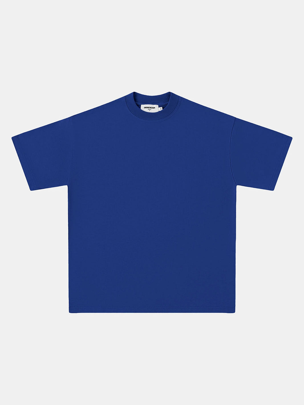 320 GSM LOOSE FIT 'CHEMICAL BLUE' T-SHIRT