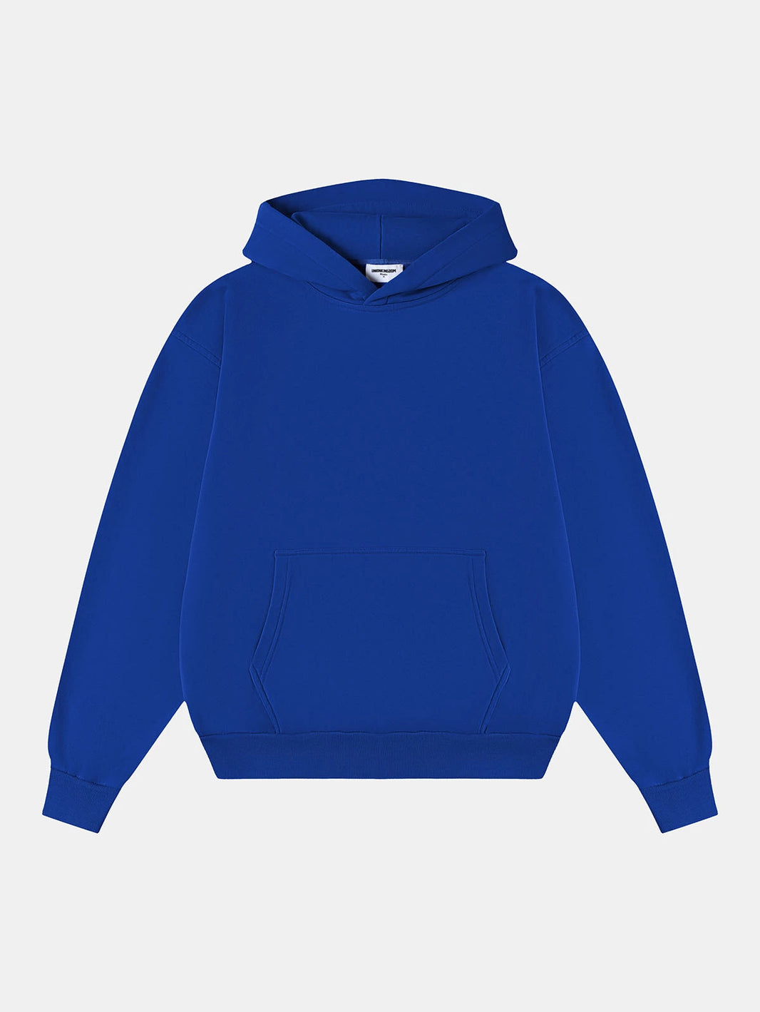 480 GSM LOOSE FIT 'CHEMICAL BLUE' HOODIE