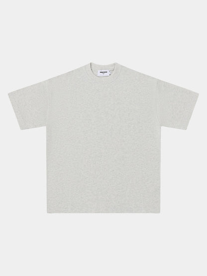 280 GSM LOOSE FIT 'LIGHT FLOWER GRAY' T-SHIRT