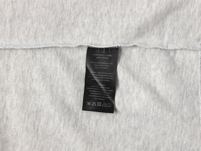 280 GSM LOOSE FIT 'LIGHT FLOWER GRAY' T-SHIRT