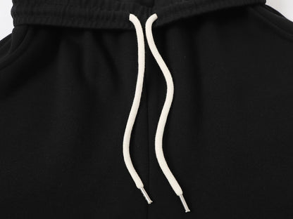 520 GSM COZY BAGGY 'BLACK' JOGGER