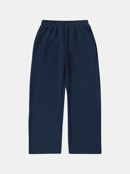500 GSM LOOSE FIT WIDE LEG 'DENIM BLUE' SWEATPANT
