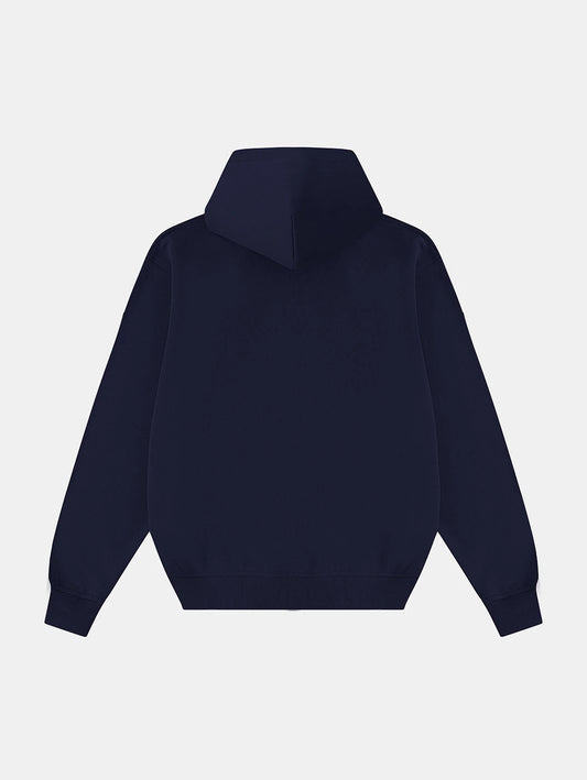 480 GSM LOOSE FIT 'NAVY BLUE' HOODIE
