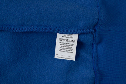 360 GSM CROPPED FIT 'CHEMICAL BLUE' HOODIE