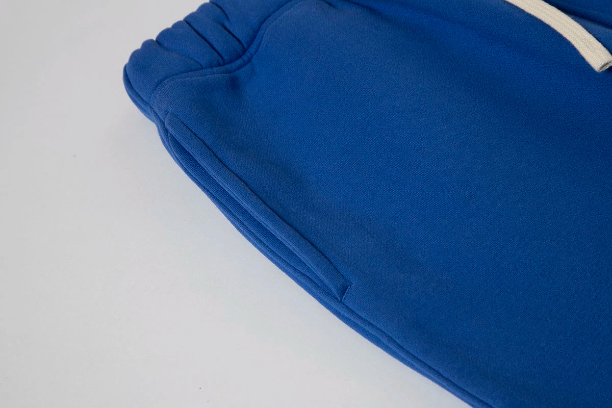 360 GSM NORMAL FIT STRAIGHT 'CHEMICAL BLUE' PANTS