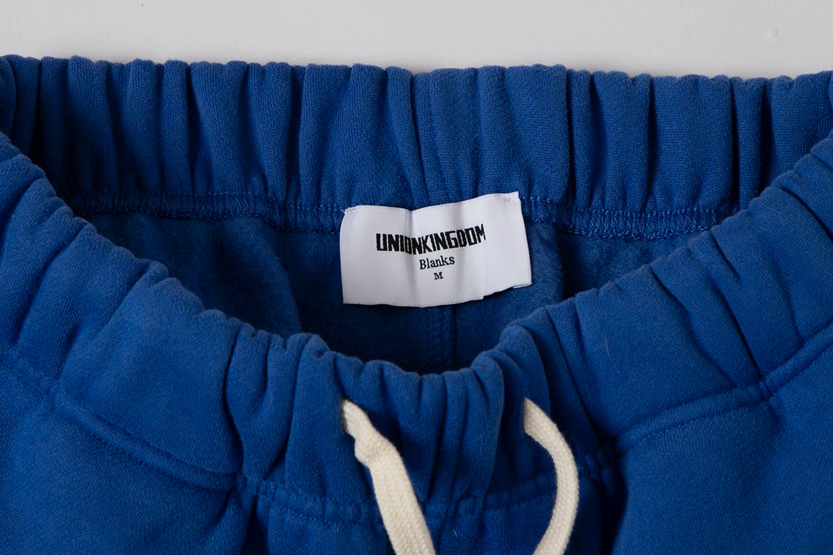 360 GSM NORMAL FIT STRAIGHT 'CHEMICAL BLUE' PANTS