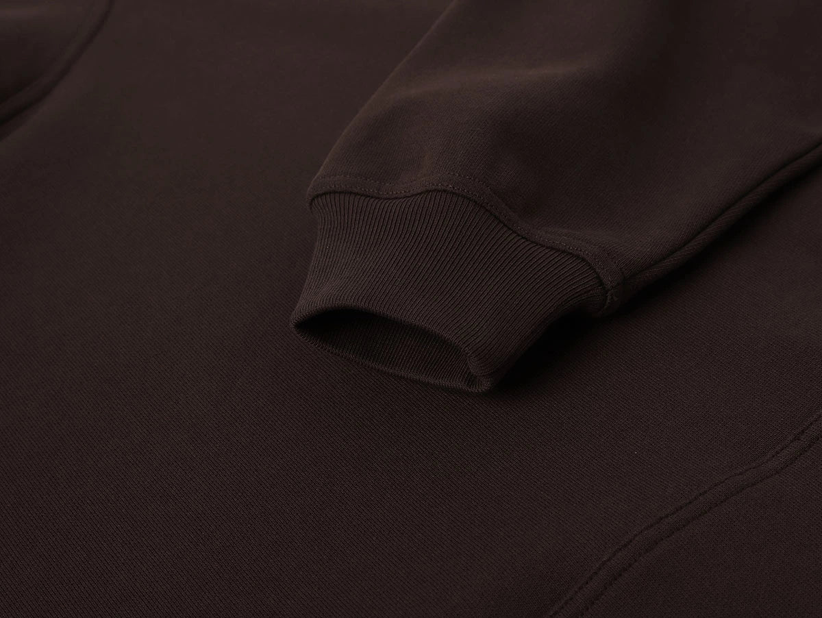 480 GSM LOOSE FIT 'COOFFEE' HOODIE