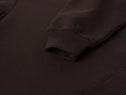 480 GSM LOOSE FIT 'COOFFEE' HOODIE