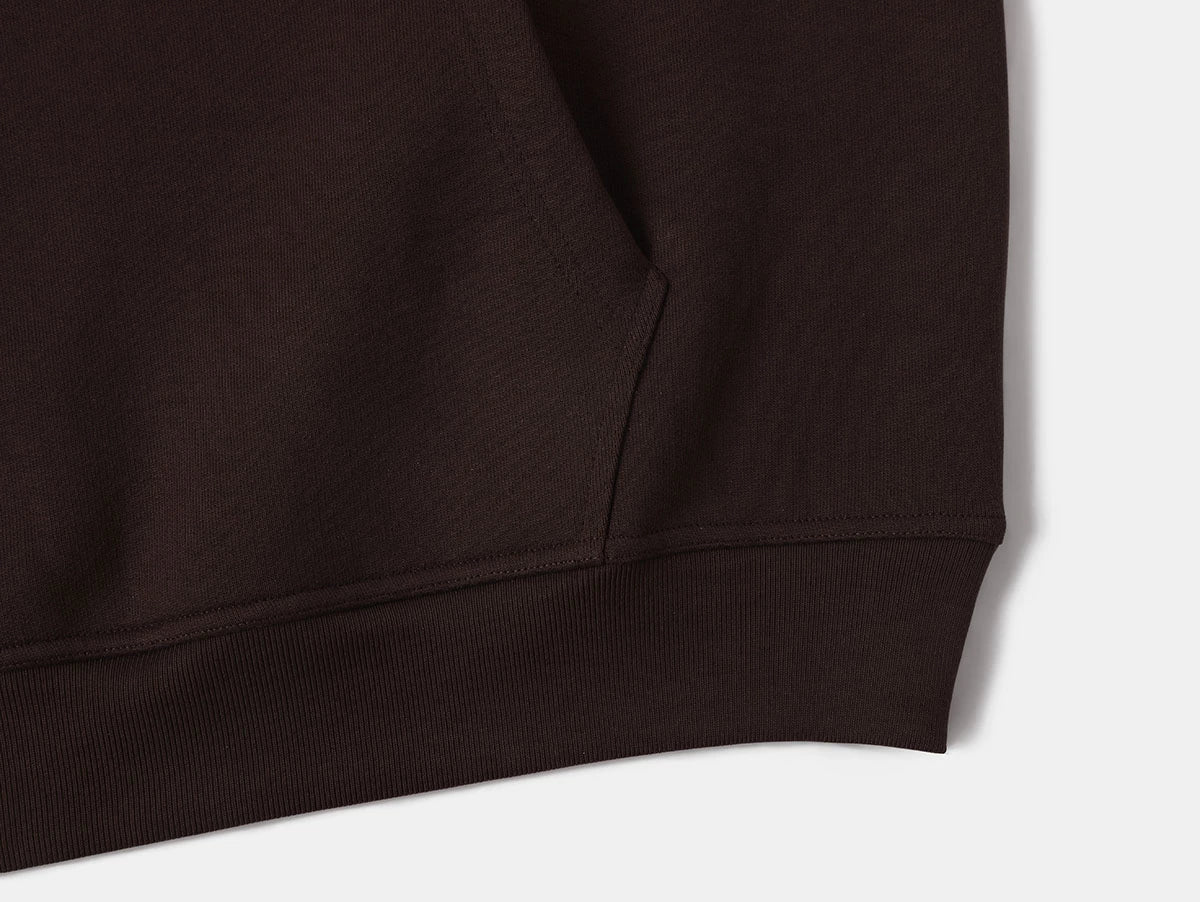 480 GSM LOOSE FIT 'COOFFEE' HOODIE