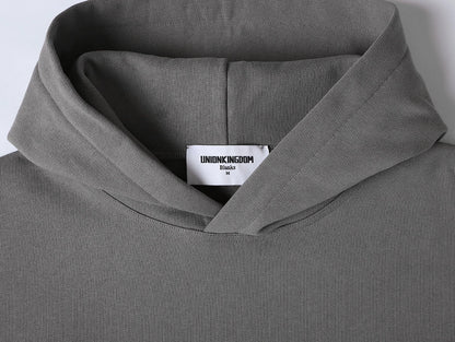 480 GSM LOOSE FIT 'GRAY' HOODIE