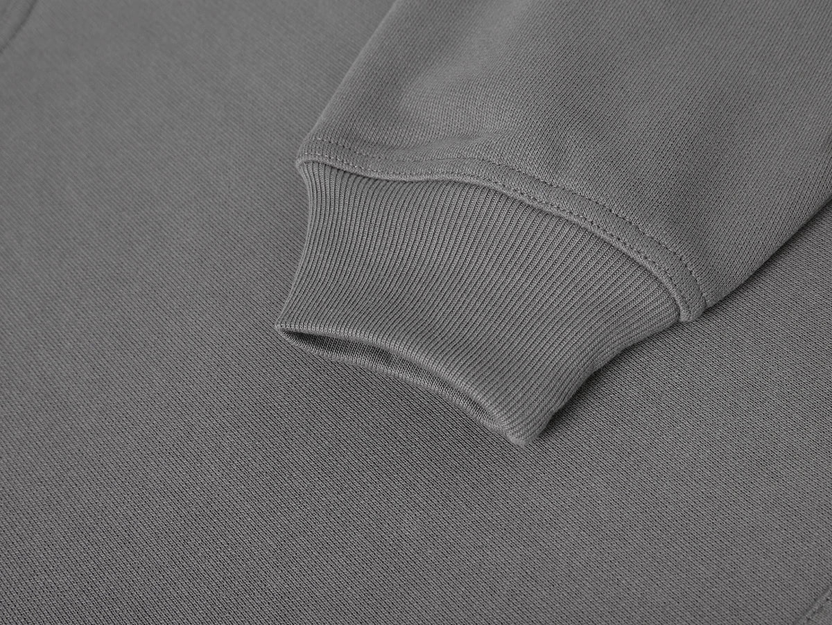 480 GSM LOOSE FIT 'GRAY' HOODIE