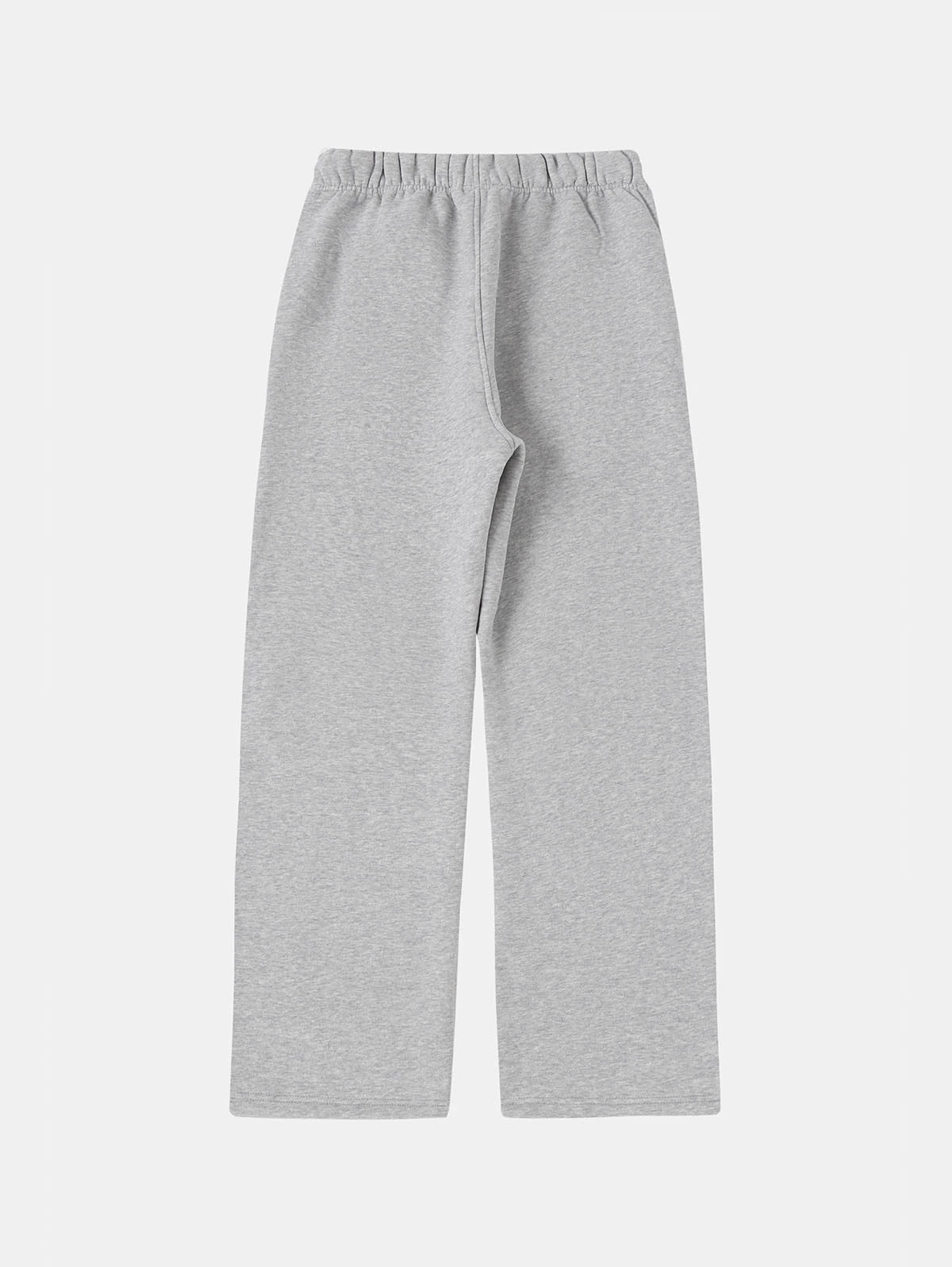 360 GSM NORMAL FIT STRAIGHT 'FLOWER' PANTS