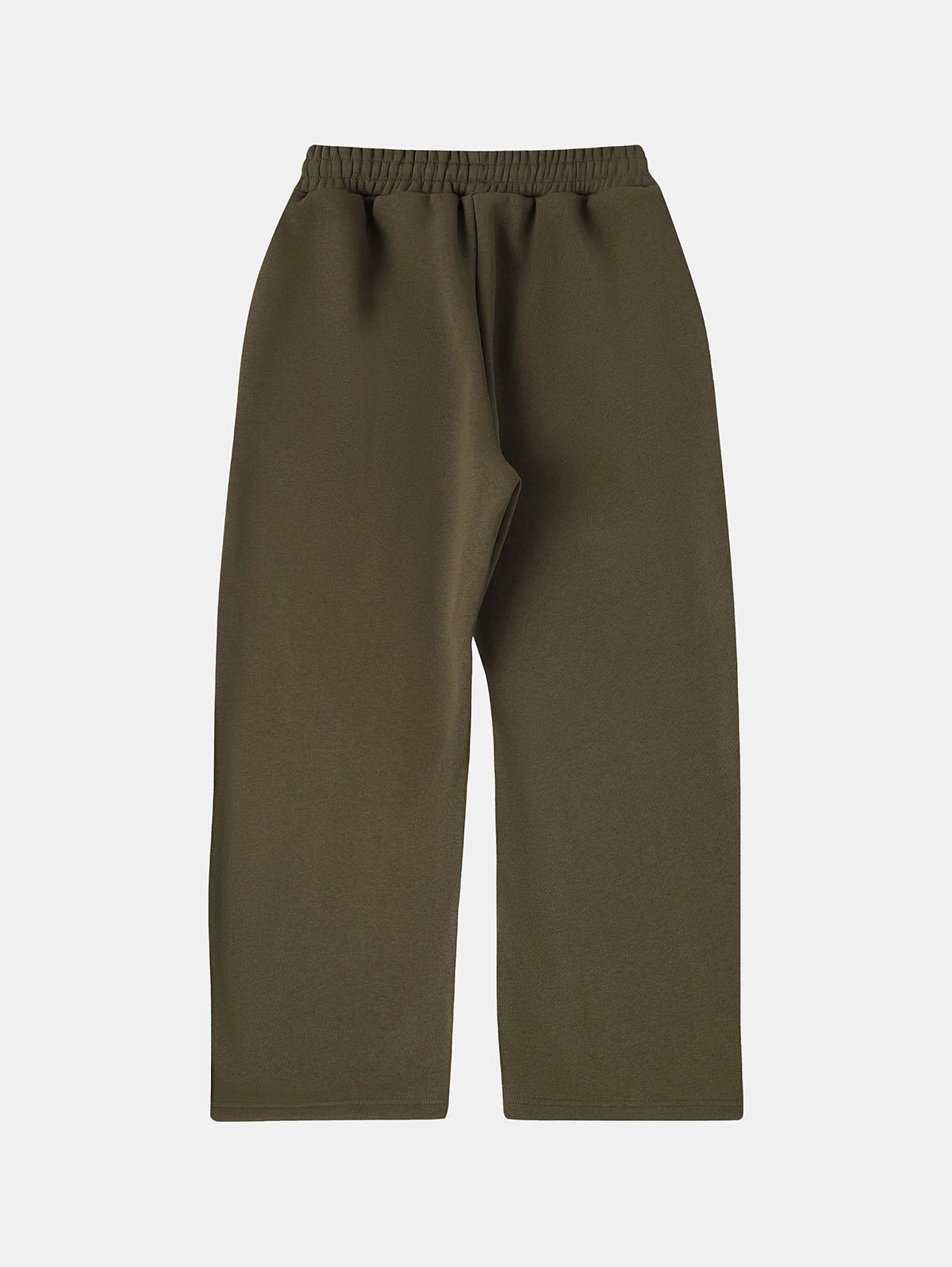 500 GSM LOOSE FIT WIDE LEG 'OLIVE' SWEATPANT