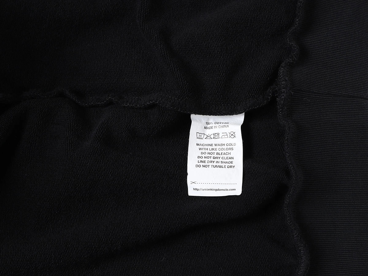 420 GSM CROPPED FIT 'BLACK' HOODIE