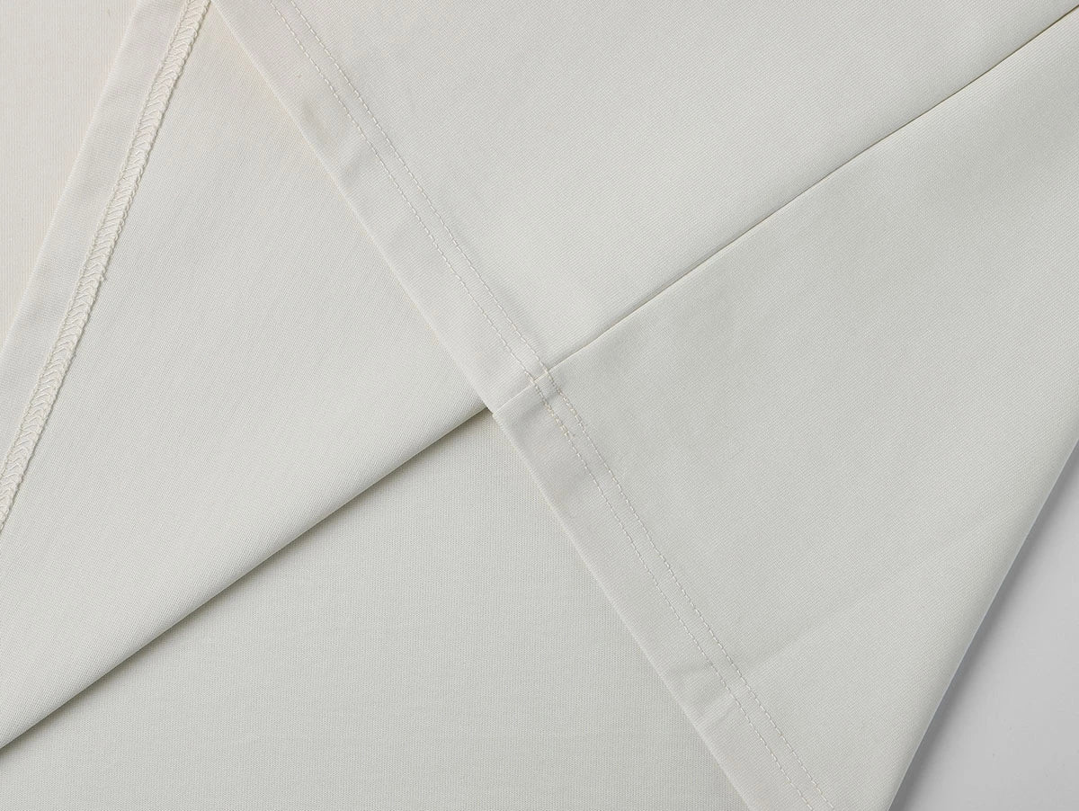 320 GSM LOOSE FIT 'SILVER WHITE' T-SHIRT