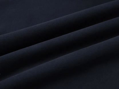 360 GSM CROPPED FIT 'NAVY BLUE' HOODIE