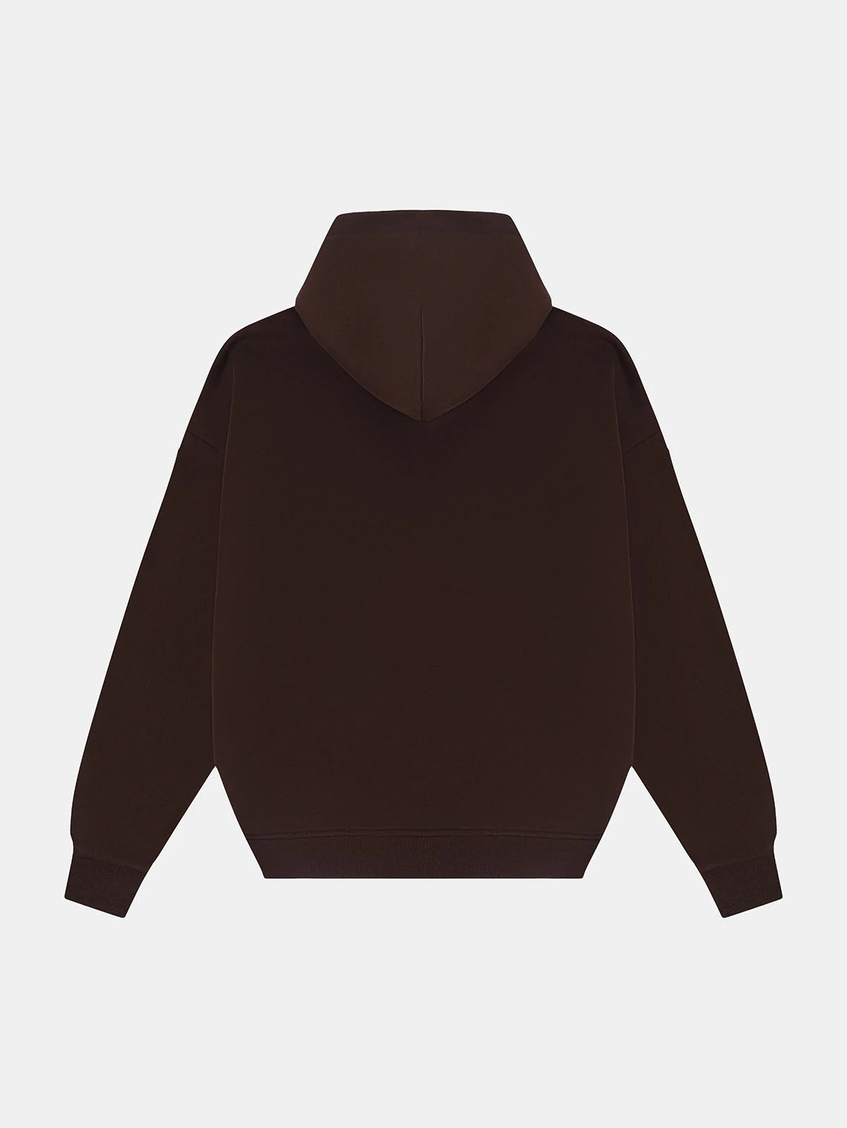 360 GSM CROPPED FIT 'BROWN' HOODIE