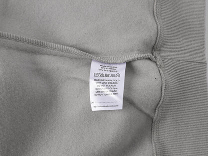 360 GSM CROPPED FIT 'SILVER GRAY' HOODIE