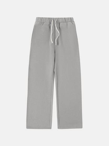 360 GSM NORMAL FIT STRAIGHT 'SILVER GRAY' PANTS