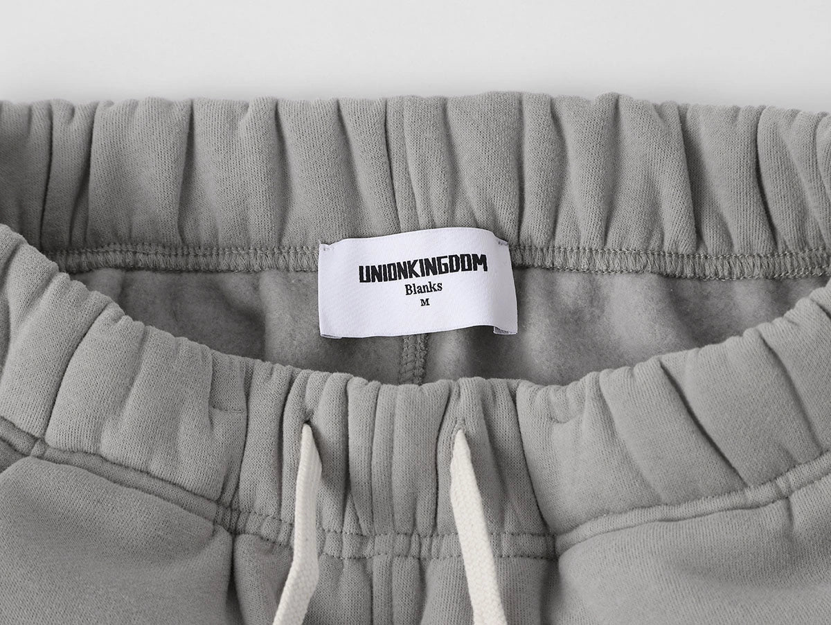 360 GSM NORMAL FIT STRAIGHT 'SILVER GRAY' PANTS