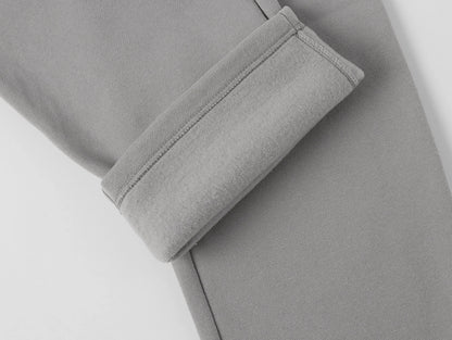 360 GSM NORMAL FIT STRAIGHT 'SILVER GRAY' PANTS