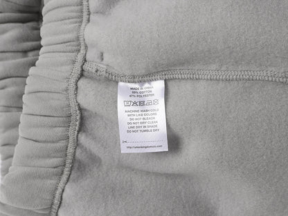 360 GSM NORMAL FIT STRAIGHT 'SILVER GRAY' PANTS