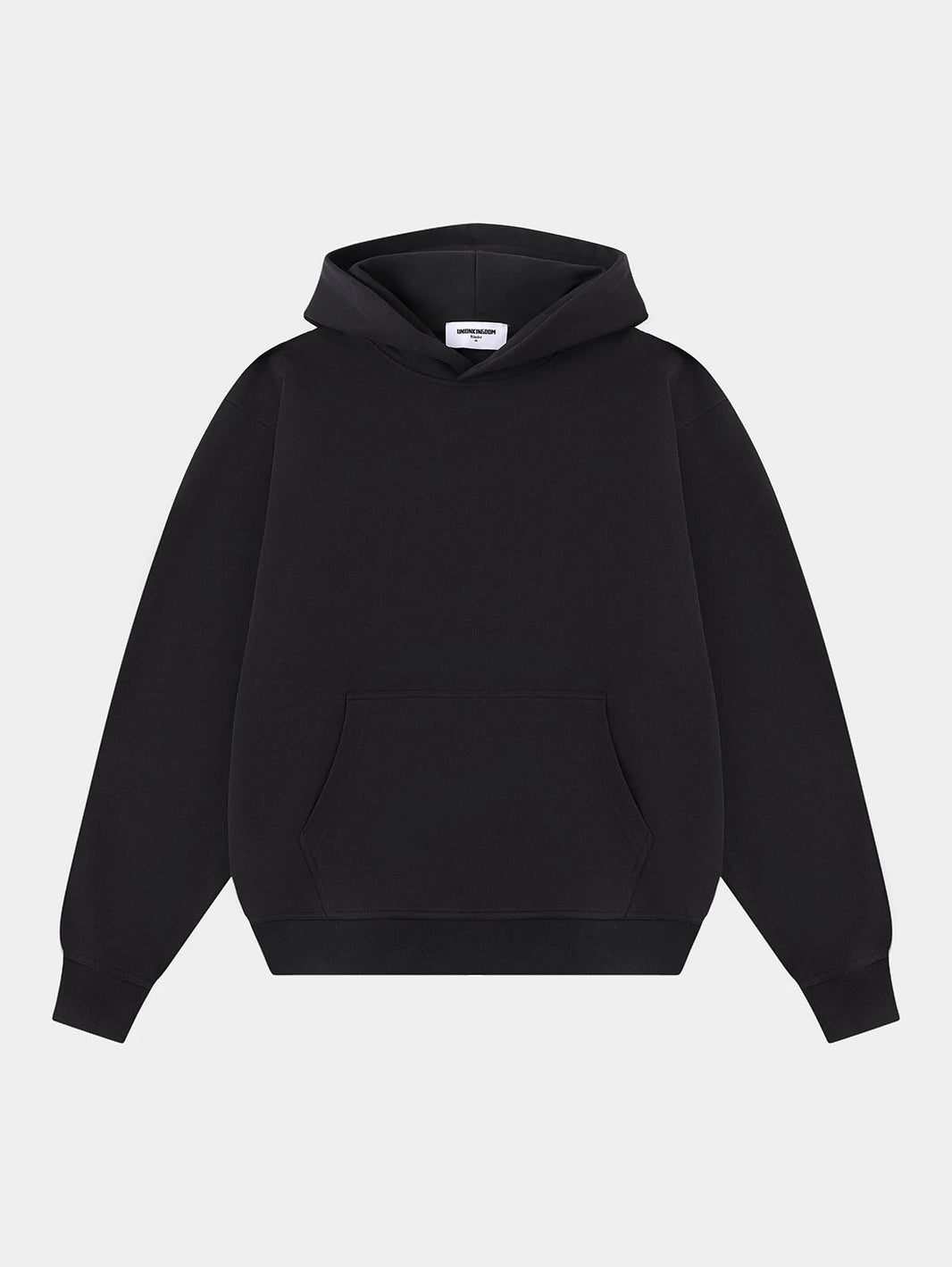 480 GSM LOOSE 'BLACK' HOODIE