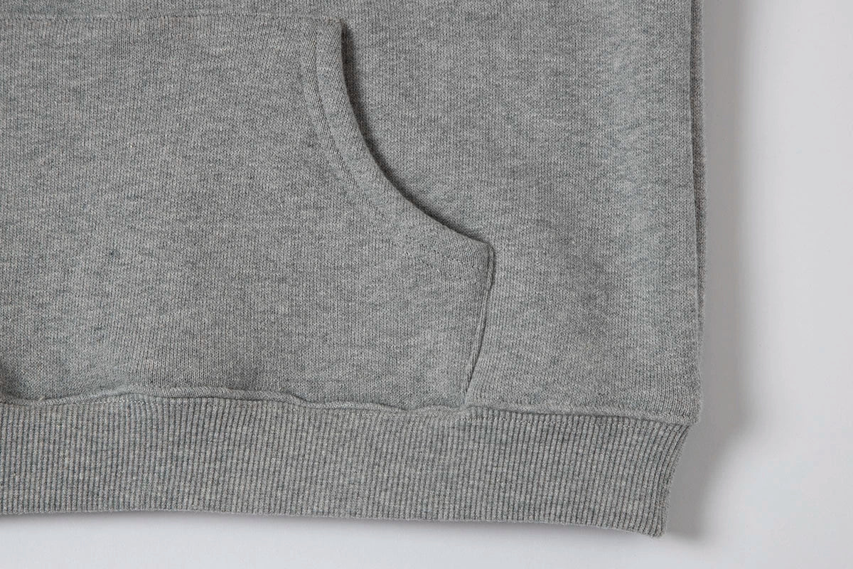 450 GSM CROPPED FIT 'VINTAGE FLOWER' HOODIE
