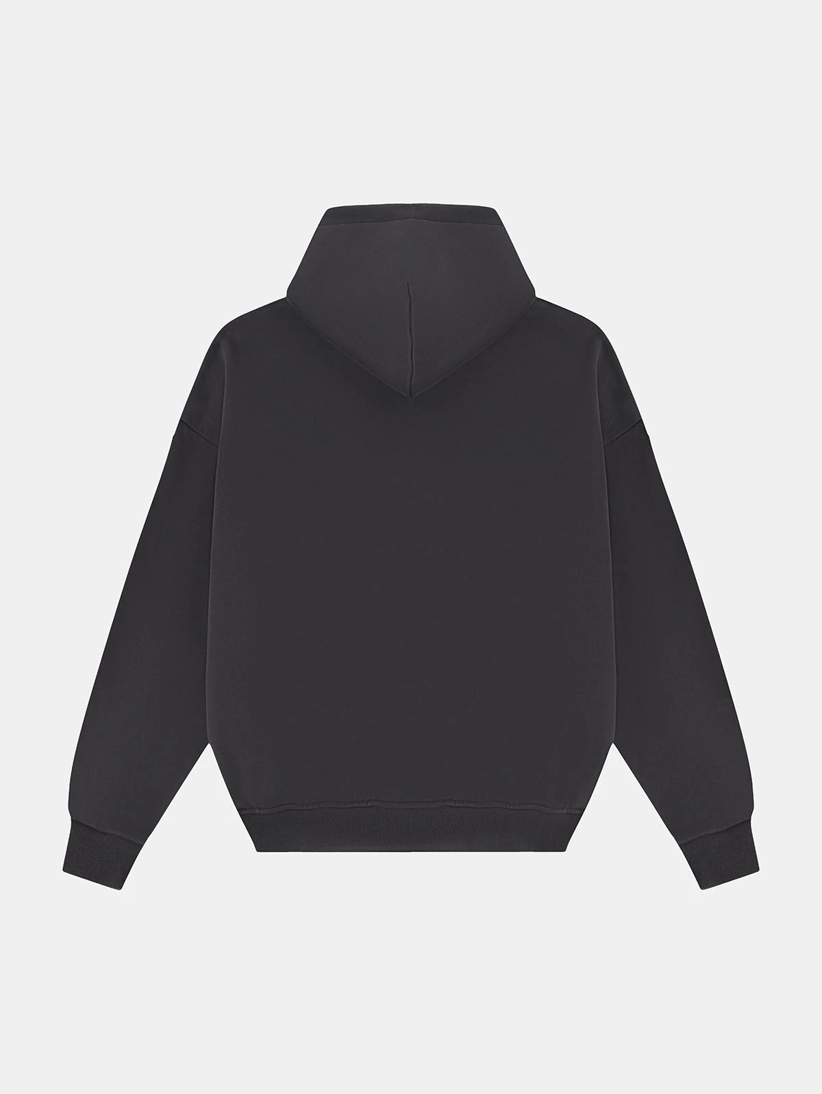 360 GSM CROPPED FIT 'DARK GRAY' HOODIE