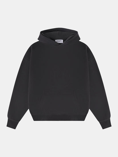 360 GSM CROPPED FIT 'DARK GRAY' HOODIE